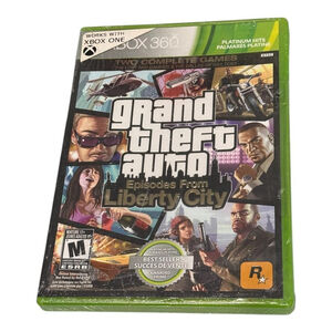 Grand Theft Auto Episodes From Liberty City Xbox 360 Game Platinum Hits